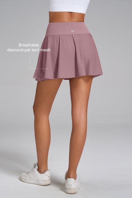 Falda de tenis plisada con forro de malla transpirable Sculpt | Falda deportiva para mujer