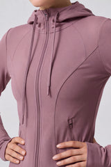 Shift™ Fleece Water Resistant Stretchy Full Zip Jacket | Women's Sports Jacket