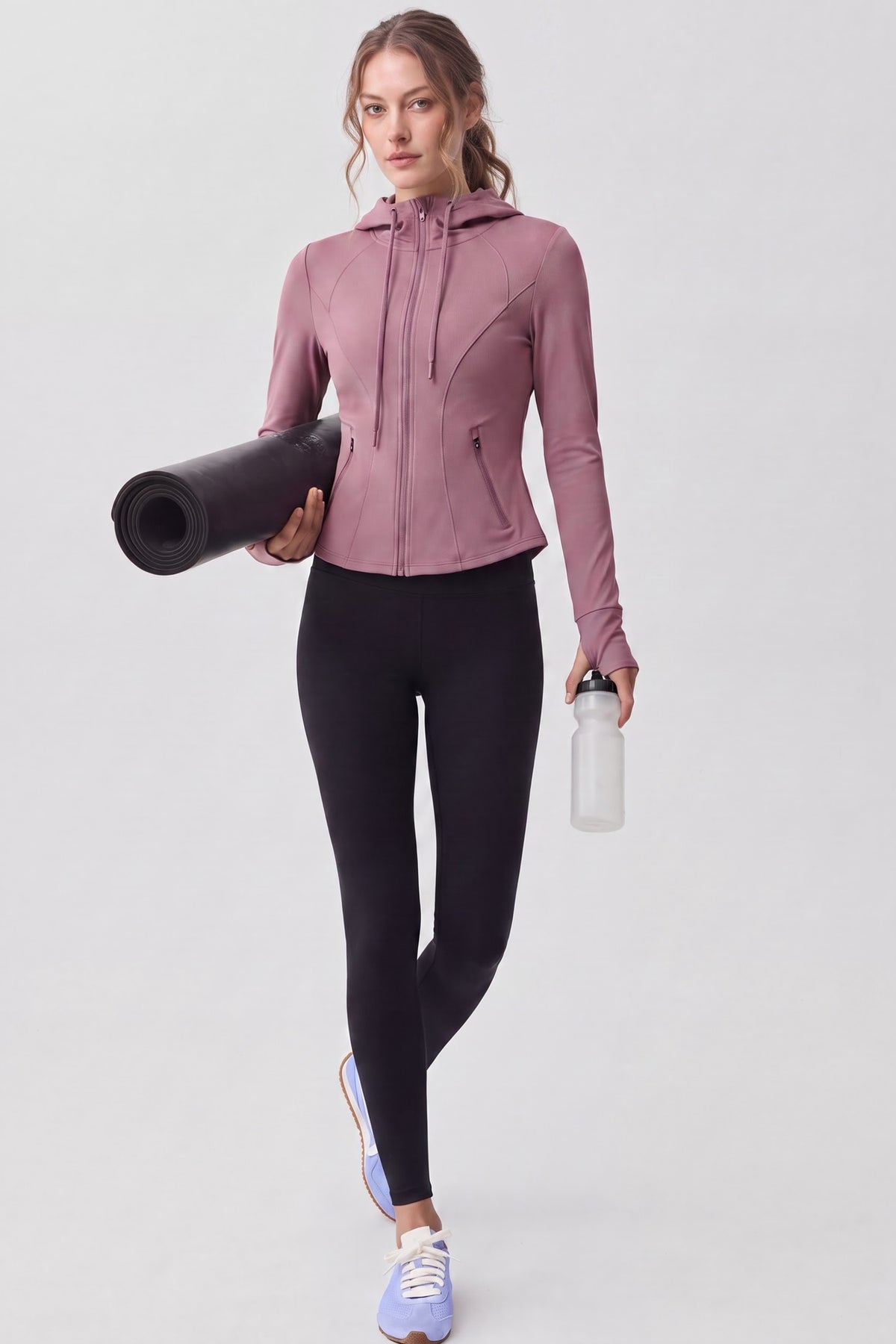 Shift™ Fleece Water Resistant Stretchy Full Zip Jacket | Women's Sports Jacket