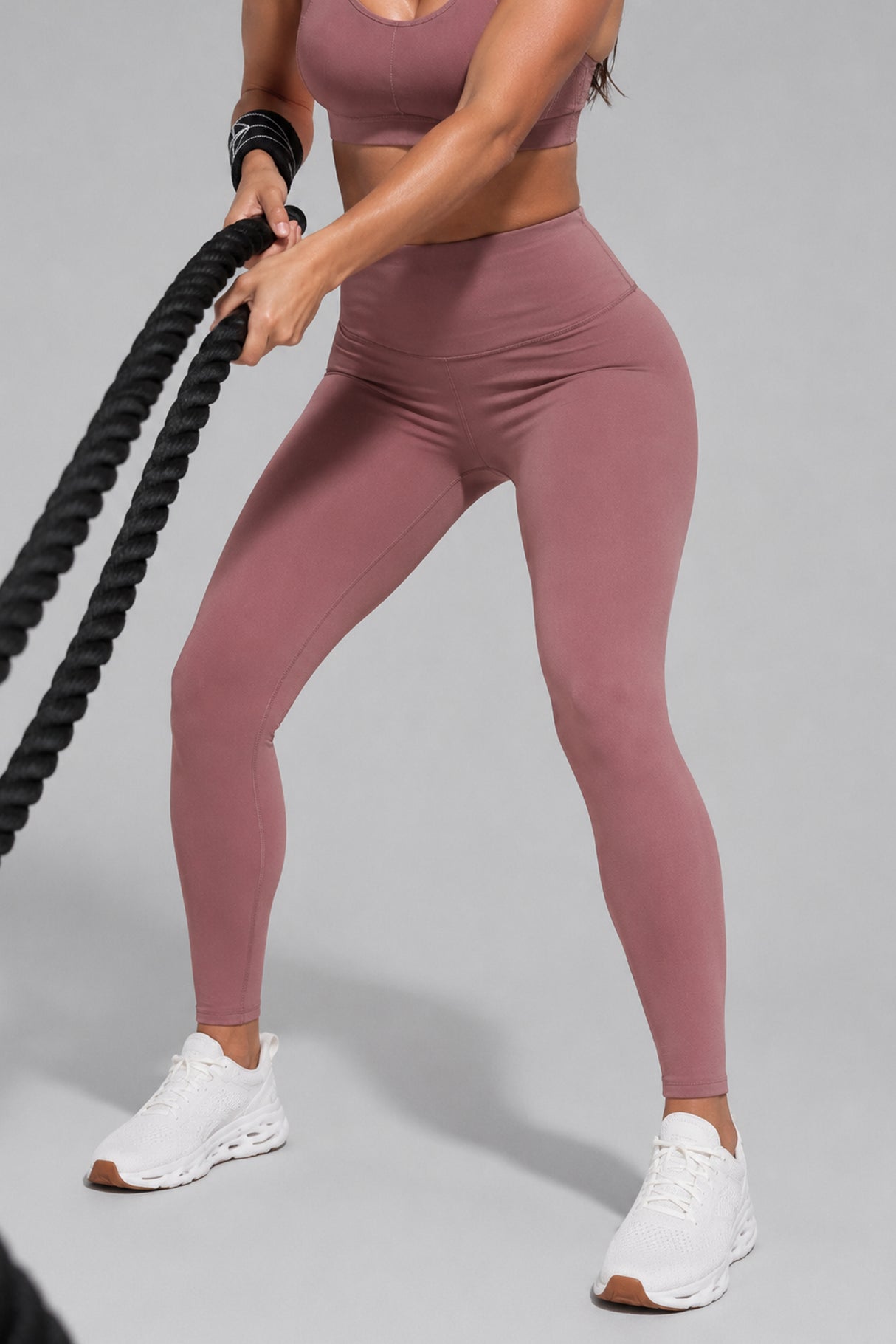 Leggings da corsa a vita alta Echo 27" | Leggings da donna ad alto sostegno