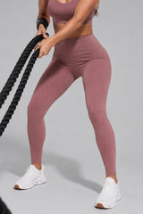 Echo™ Supportive Sustainable 27 Inches Leggings | High-Impact Leggings Best For Running, HIIT & Training