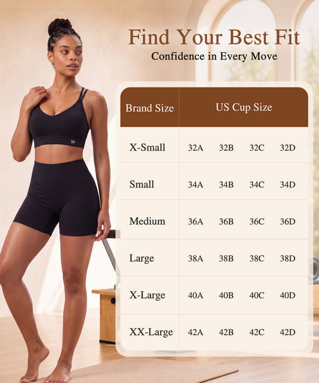 Anywhere Breathable Soft Bra for Yoga & Everyday Wear | Women's Light Support Sports Bra