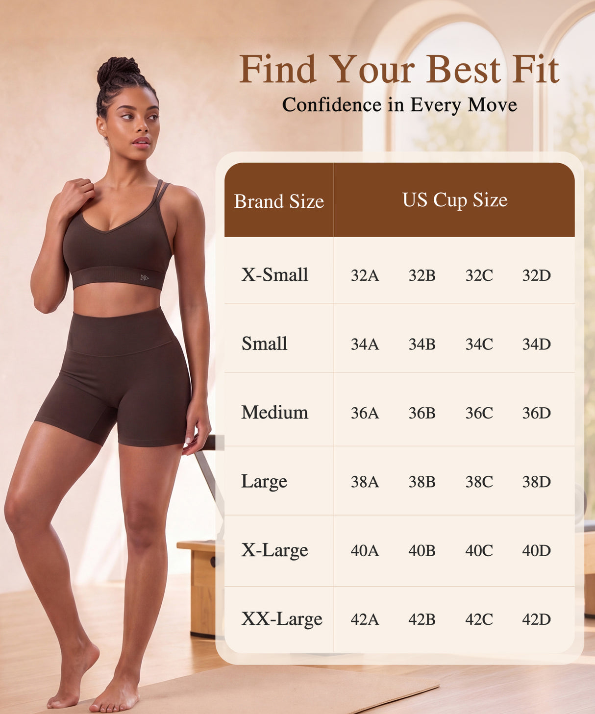 Anywhere™ Breathable Soft Bra for Yoga & Everyday Wear | Women's Light Support Sports Bra
