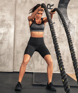 Reggiseno da corsa imbottito in rete con schienale incrociato Shift | Reggiseno sportivo ad alto sostegno da donna