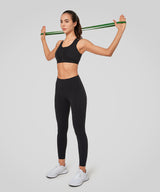 Enfold Zip Mesh Racerback Vadderad Löpar-BH | Sport-BH med Högt Stöd för Damer