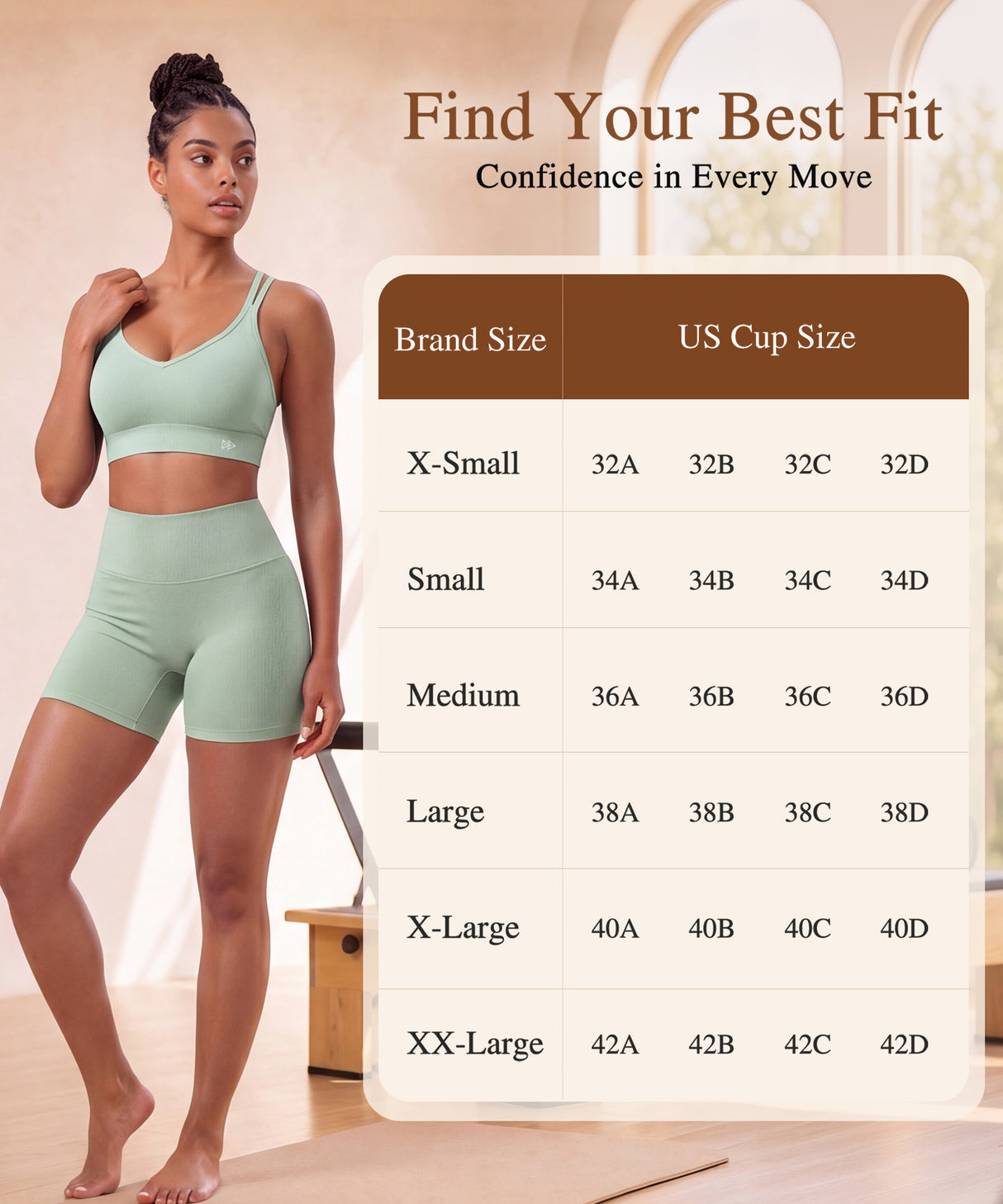 Anywhere™ Breathable Soft Bra for Yoga & Everyday Wear | Women's Light Support Sports Bra