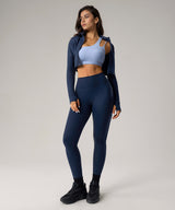 Giacche sportive elasticizzate slim fit con cerniera completa | Giacche leggere da donna