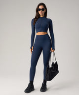 Giacche sportive elasticizzate slim fit con cerniera completa | Giacche leggere da donna