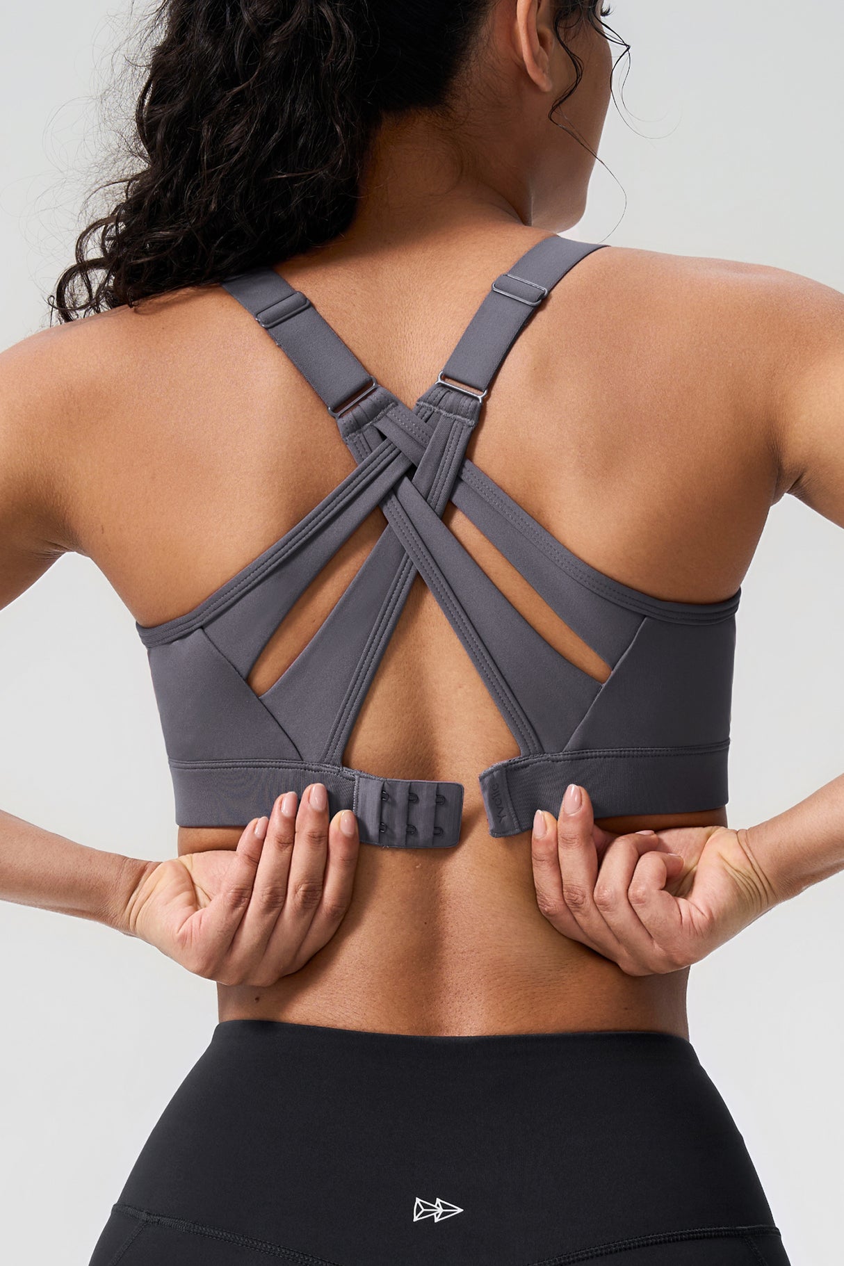 Power™ Adjustable Crisscross Padded Running Bra | Women's High Support Sports Bra