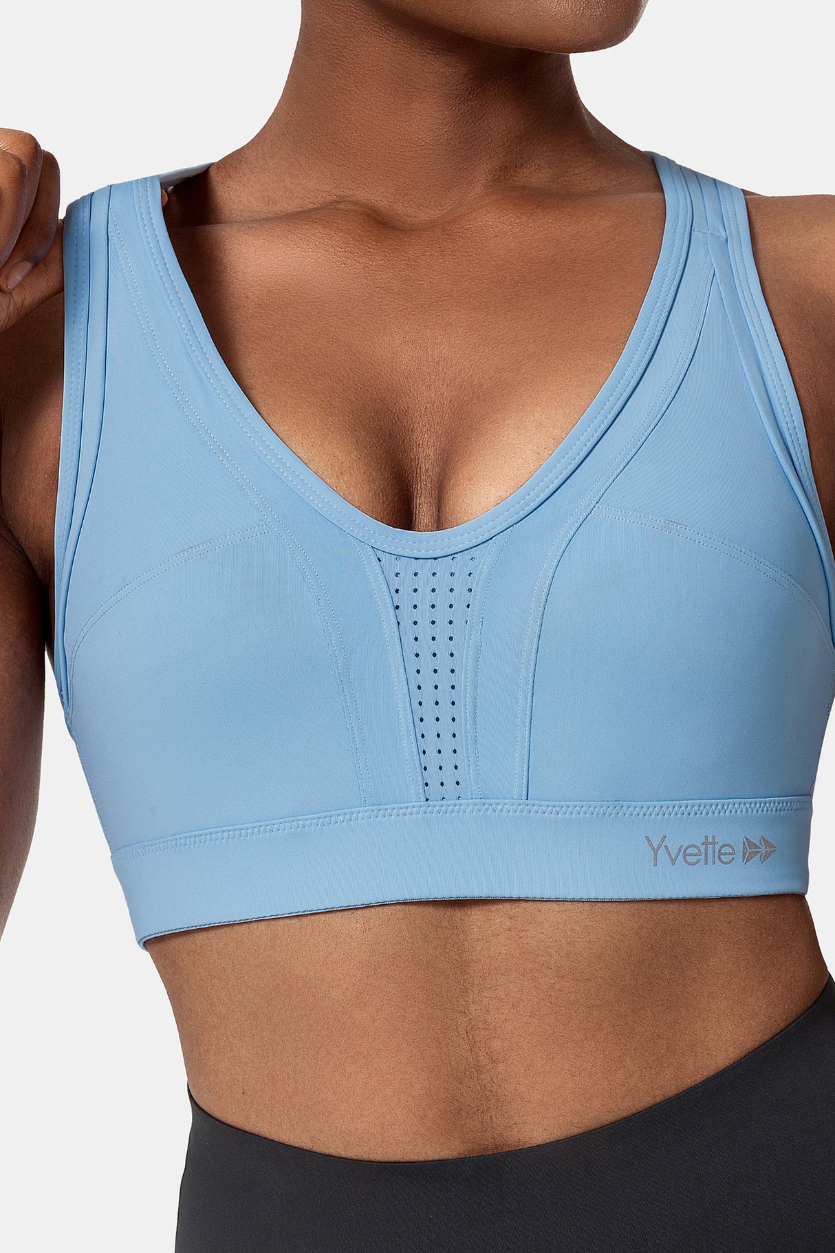 Power™ Cross Back Padded Running Bra | Women's High Support Sports Bra