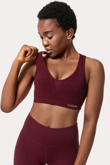 Power™ Cross Back Padded Running Bra | Women's High Support Sports Bra