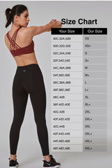 Reggiseno da corsa imbottito con cerniera frontale incrociata Power | Reggiseno sportivo ad alto sostegno da donna