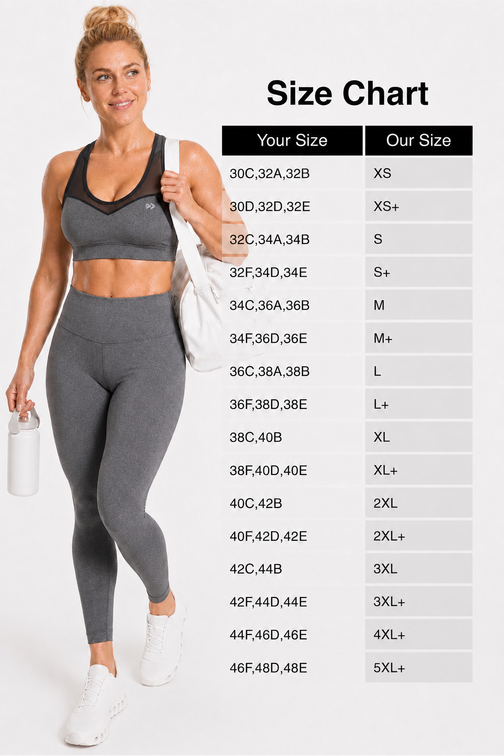 Shift™ Racerback Breathable Full-Coverage Running Bra | Women's High Support Sports Bra