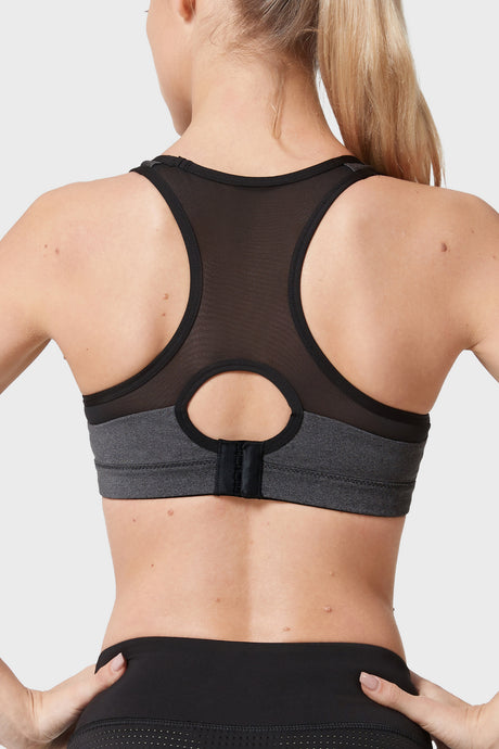 Reggiseno da corsa imbottito in rete con schienale incrociato Shift | Reggiseno sportivo ad alto sostegno da donna