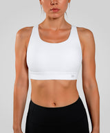 Anywhere Cloud-Soft Yoga-BH mit doppelten Kreuzträgern | Leicht stützender Sport-BH für Damen
