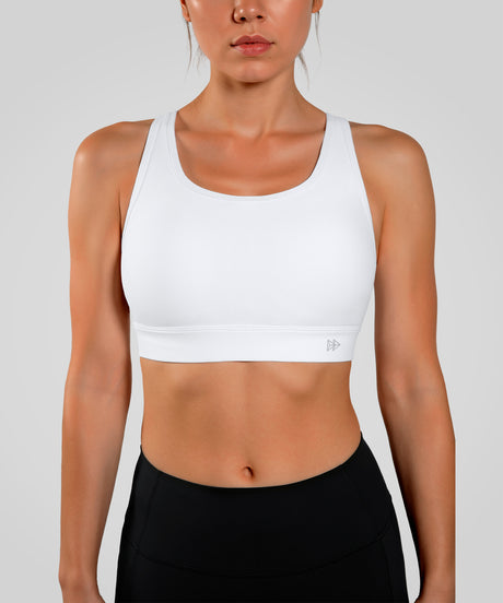 Anywhere Double Cross Strap Cloud-mjuk yoga-bh | Sport-bh med lätt stöd för kvinnor