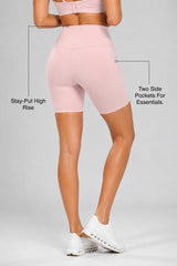 Pantaloncini da corsa aderenti a vita alta Shift 3" 4" 6" 8" | Pantaloncini sportivi ad alto supporto da donna