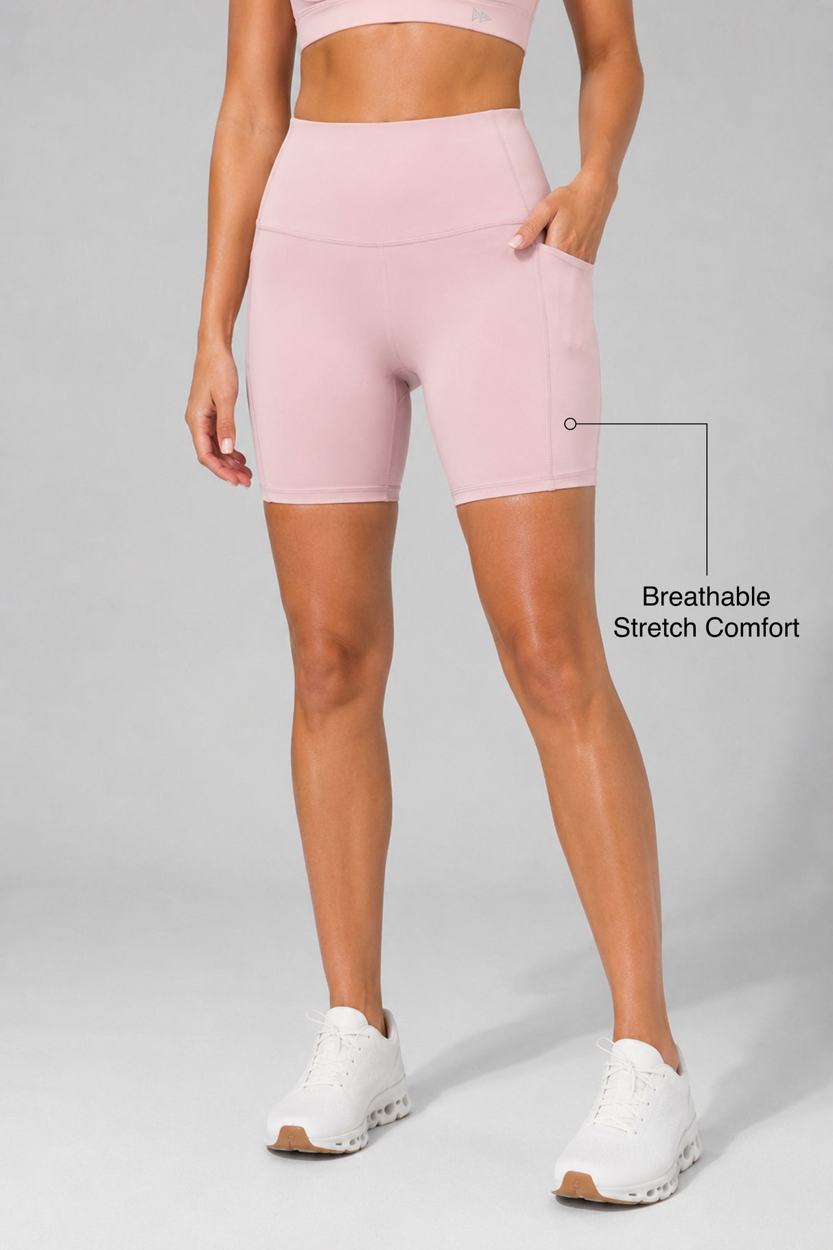 Pantaloncini da corsa aderenti a vita alta Shift 3" 4" 6" 8" | Pantaloncini sportivi ad alto supporto da donna