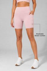 Pantaloncini da corsa aderenti a vita alta Shift 3" 4" 6" 8" | Pantaloncini sportivi ad alto supporto da donna