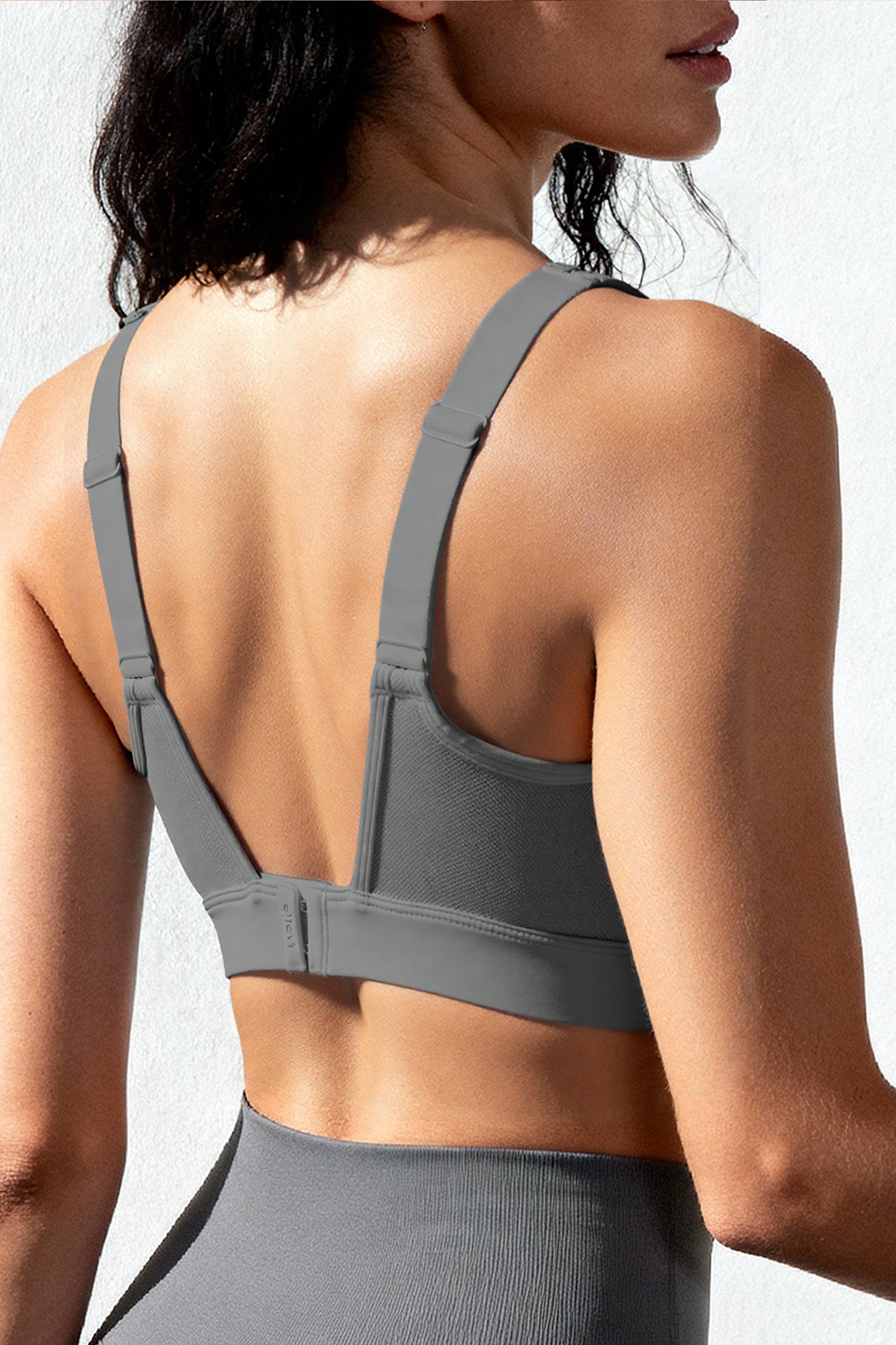 Verstellbarer, verstärkt gepolsterter Lauf-BH | Sport-BH für Damen mit mittlerem Halt