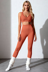 Power V-Ausschnitt Cross Back gepolsterter Lauf-BH | Damen Sport-BH mit starkem Halt
