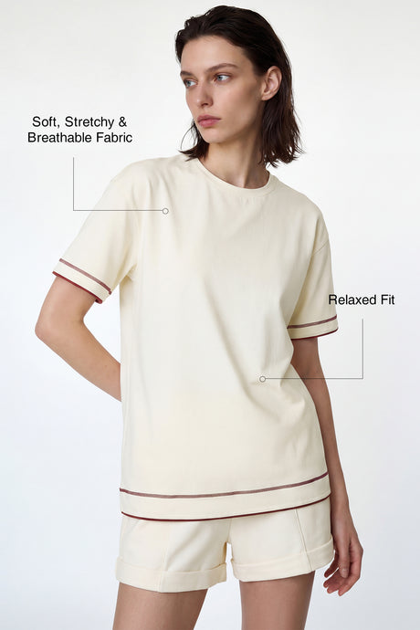 Anywhere™ Relaxed Stretchy Soft T-Shirt | Women's T-shirt Best For Running, Daily & Hiking