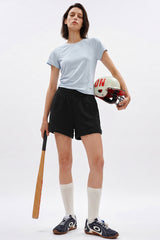 Anywhere™ Elastic Waistband Adjustable Drawstring Pockets Shorts | Women's Running Shorts