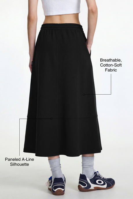 Anywhere™ Elastic Drawstring Pockets Daily Skirt | Women's Sports Skirt