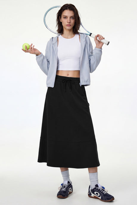 Anywhere™ Elastic Drawstring Pockets Daily Skirt | Women's Sports Skirt