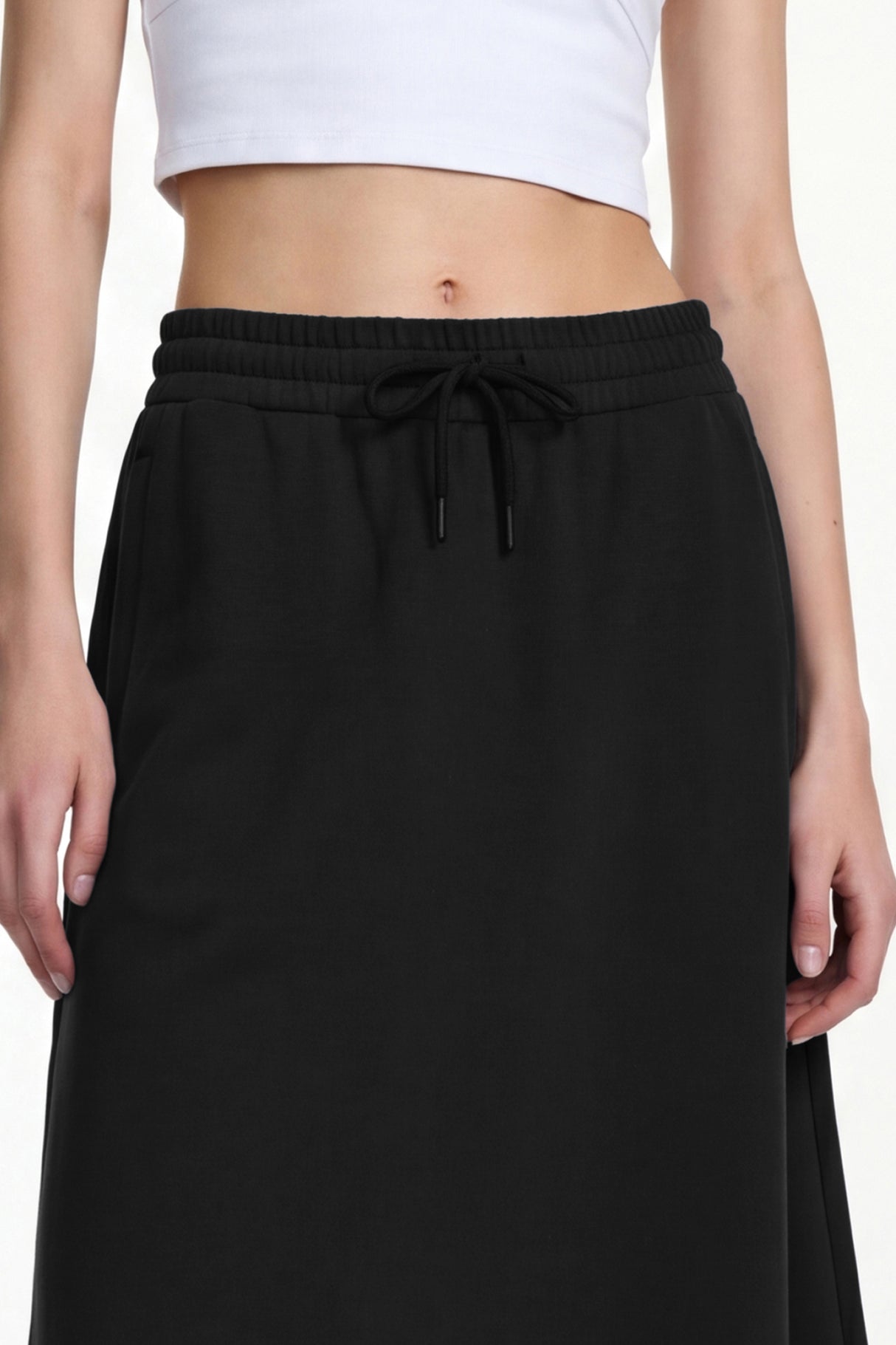 Anywhere™ Elastic Drawstring Pockets Daily Skirt | Women's Sports Skirt