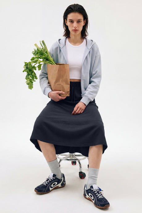 Anywhere™ Elastic Drawstring Pockets Daily Skirt | Women's Sports Skirt
