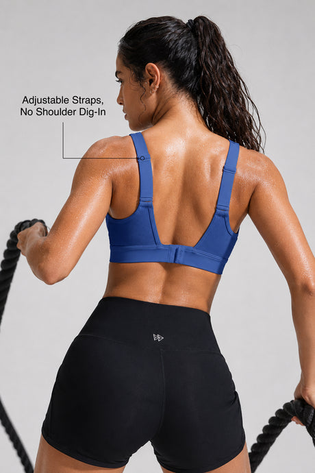 Shift™ Breathable Adjustable Support Padded Bra | Women's Medium Support Sports Bra