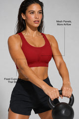 Shift™ Breathable Adjustable Support Padded Bra | Women's Medium Support Sports Bra