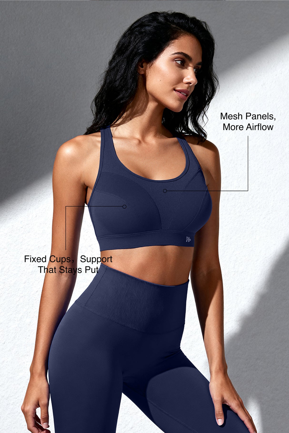 Shift™ Breathable Adjustable Support Padded Bra | Women's Medium Support Sports Bra