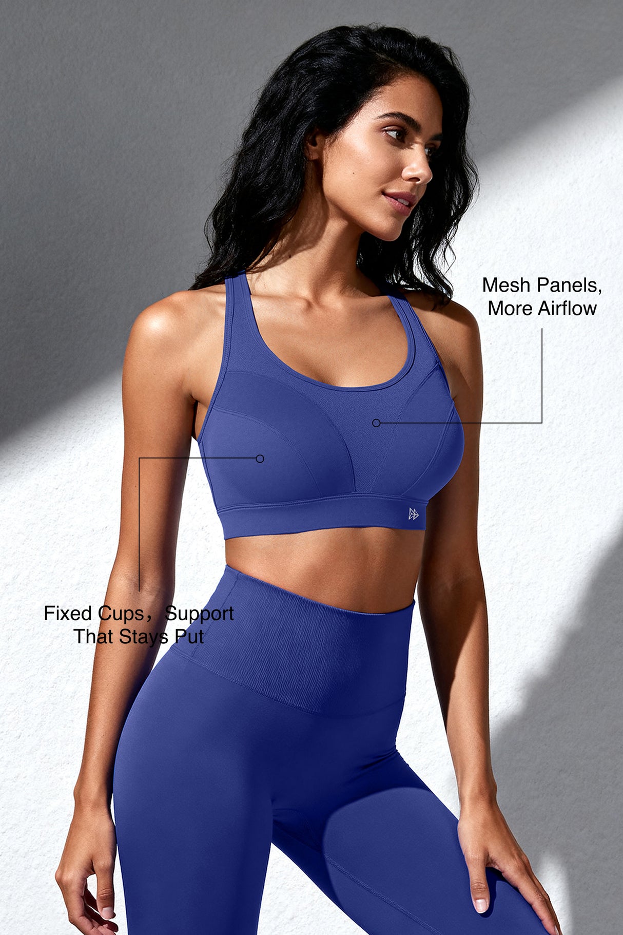 Shift™ Breathable Adjustable Support Padded Bra | Women's Medium Support Sports Bra