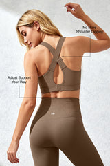 Power Bounce-Control No-Dig Adjustable Sweat-Wicking High Support Running Bra | High-Impact Support Best For Running, HIIT & Training