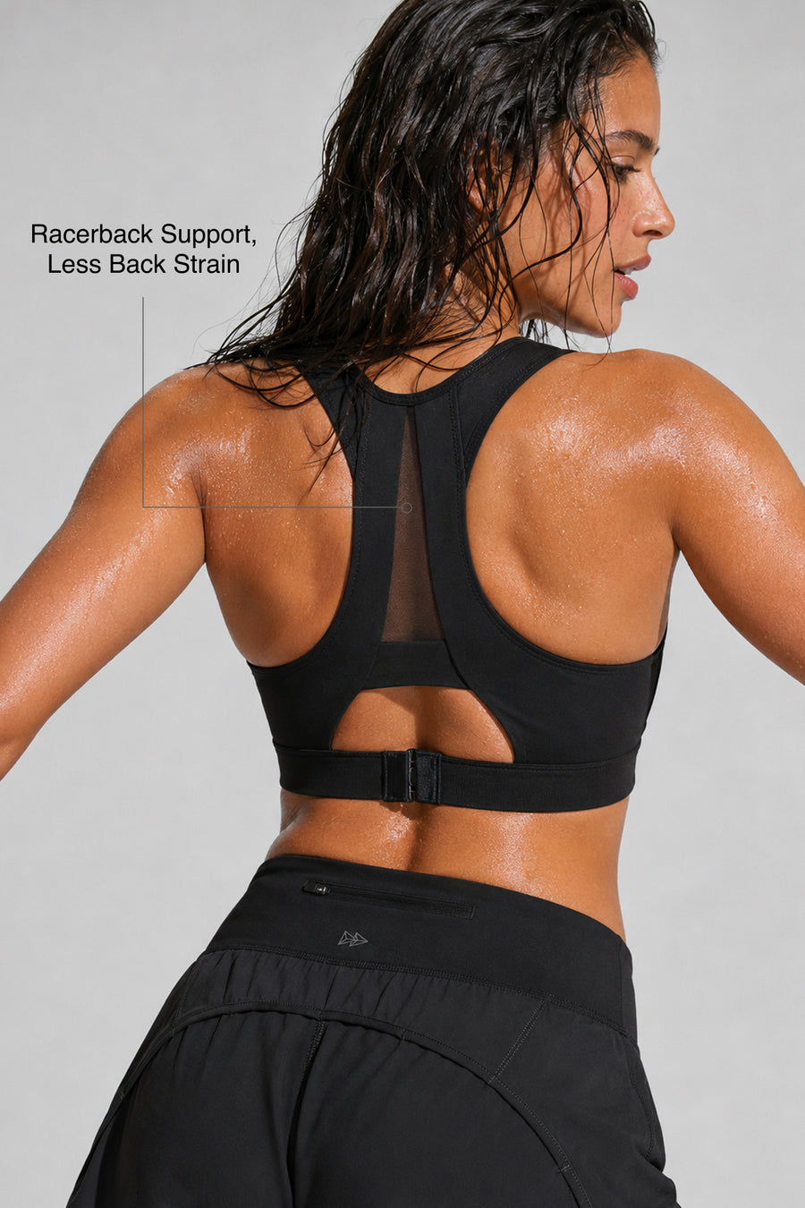 Shift™ Breathable Racerback High-Support Bra | High-Impact Support Bes ...