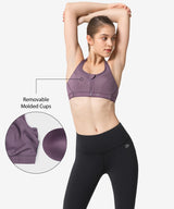 Power Adjustable Padded Running Bra | Women's High Support Sports Bra