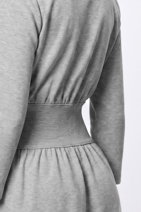Anywhere™ Ribbed Waistband Front-Zip Dress | Women's Casual Dress
