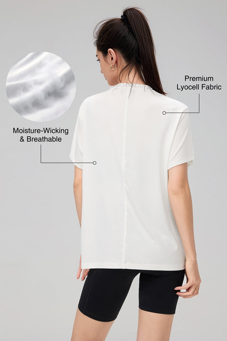 Anywhere™ Lightweight Breathable Short Sleeve Tee| Women's Short Sleeve T-shirt