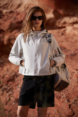 Giacca impermeabile antivento leggera e softshell Anywhere | Giacca sportiva da donna