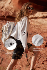 Giacca impermeabile antivento leggera e softshell Anywhere | Giacca sportiva da donna