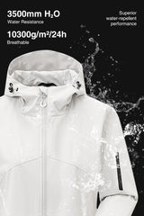 Giacca impermeabile antivento leggera e softshell Anywhere | Giacca sportiva da donna