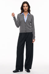 Anywhere™ Refined Cable-Knit Wool Cardigan | Women's Sweaters & Cardigans