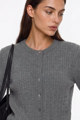Anywhere™ Refined Cable-Knit Wool Cardigan | Women's Sweaters & Cardigans