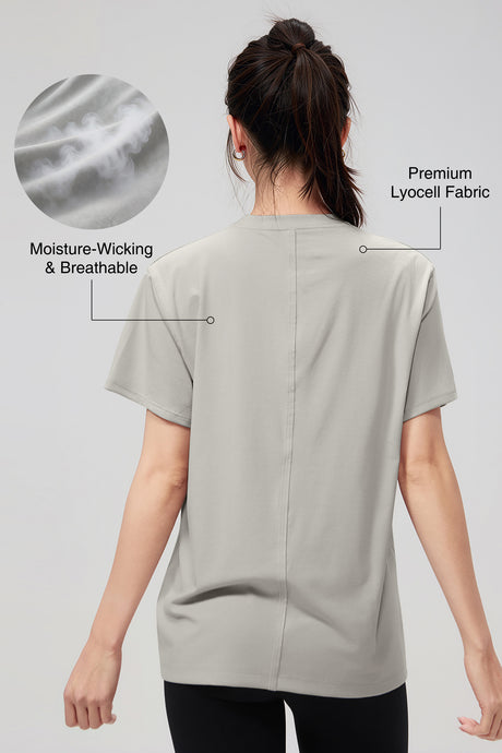 Anywhere™ Lightweight Breathable Short Sleeve Tee| Women's Short Sleeve T-shirt