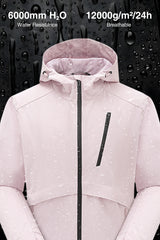 Anywhere™ Long Hooded Durable Waterproof Softshell Jacket| Women's Sports Jacket