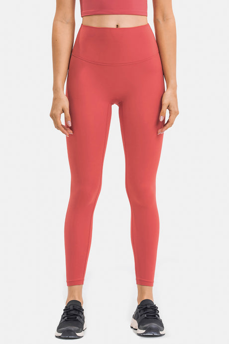 Sömlösa, smidiga yogaleggings med hög midja | Damleggings med lätt stöd