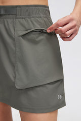 Anywhere™ Adjustable Waistband Built-In Shorts Pockets Skirt | Women's Sports Skirt