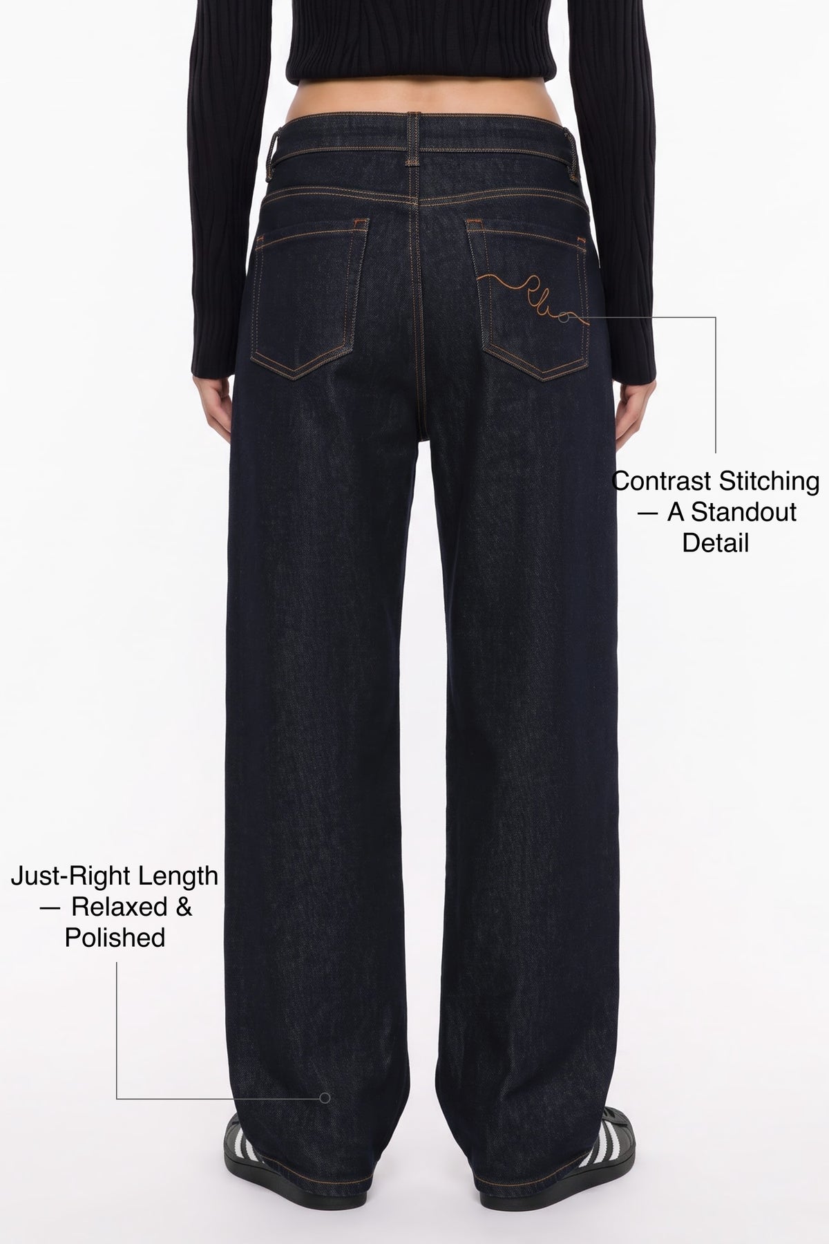 Anywhere™ Vintage High-Rise Straight-Leg Denim Jeans | Women's Pants